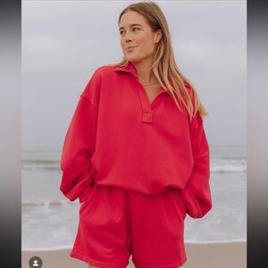 Daily Drills collared crewneck!